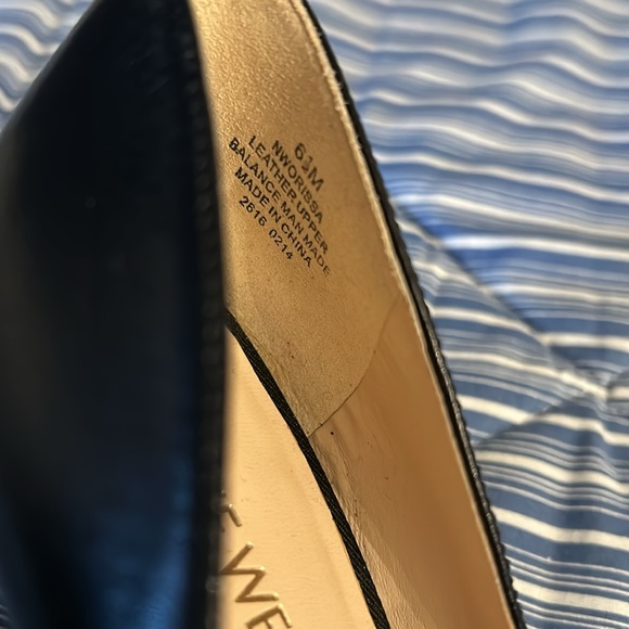 EUC Nine West peeps toe heels - Picture 3 of 7